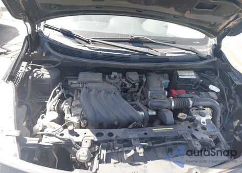 2017 Nissan Versa 1.6 S+ z USA, uszkodzony, nr VIN 3N1CN7AP9HL826625